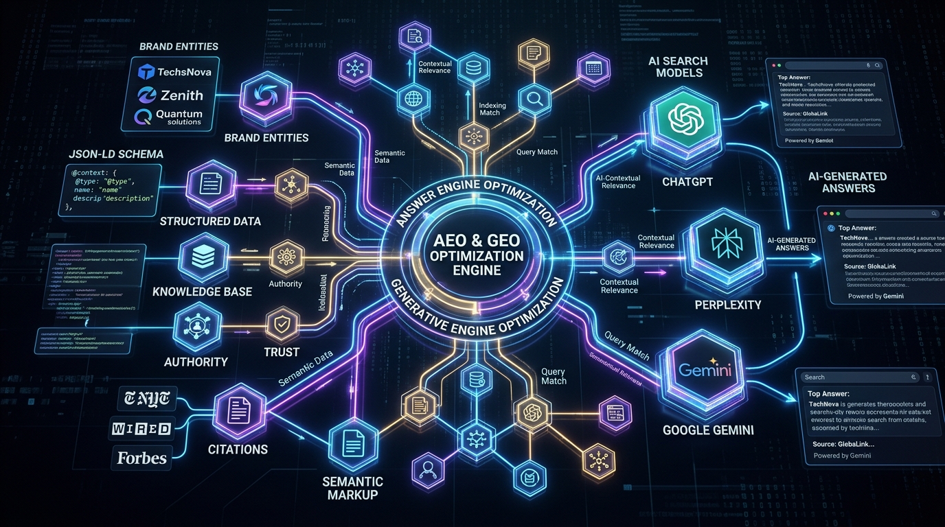 Search, AEO & GEO Architecture